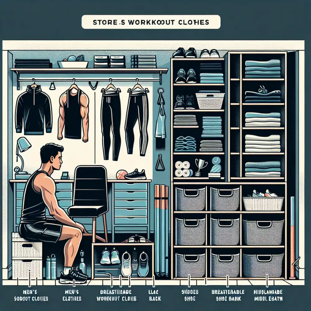 How To Store Workout Clothes